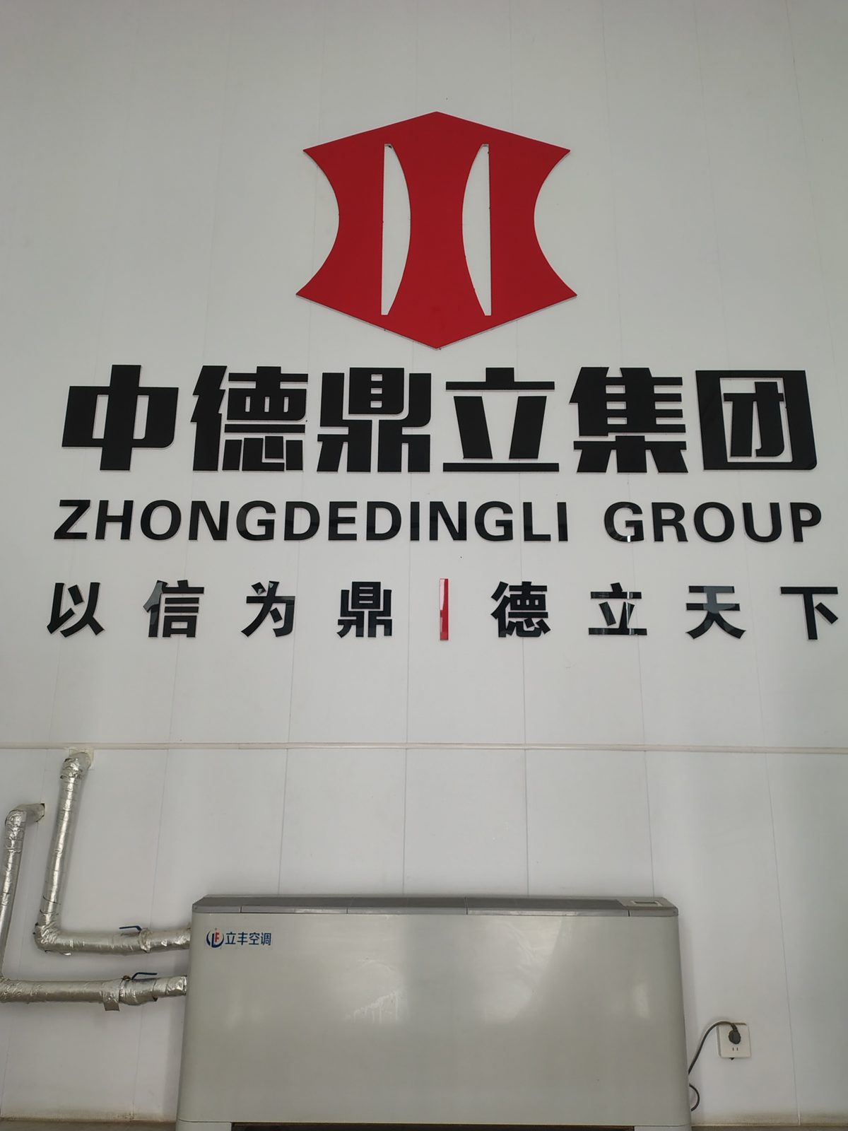 山西中德鼎立集团总部形象墙